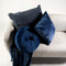 Dutch Decor - BILLY - Plaid 150x200 cm - flannel fleece - superzacht - Insignia Blue - blauw
