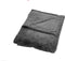 Dutch Decor - BILLY - Plaid 150x200 cm - flannel fleece - superzacht - Charcoal Gray - antraciet