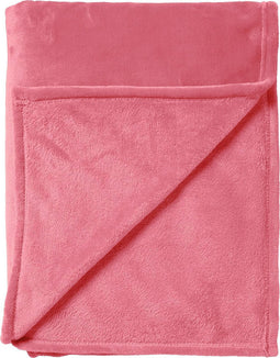 Dutch Decor - BILLY - Plaid flannel fleece 150x200 cm - Dusty Rose - roze - superzacht - Deken