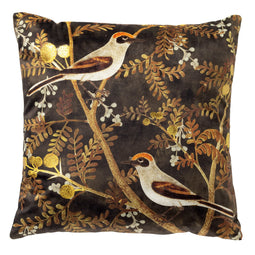 Dutch Decor - BIRDY - Sierkussen 45x45 cm - Military Olive - groen - multicolour