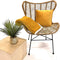 Dutch Decor - BOBBY - Plaid 150x200 cm - fleece deken met sherpa voering - Golden Glow - geel