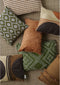 Dutch Decor BOHO - Sierkussen van katoen 40x60 cm Chive - groen - Inclusief binnenkussen