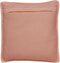 Dutch Decor BOWIE - Kussenhoes 45x45 cm - gewassen katoen 45x45 cm - Muted Clay - roze - met rits - zonder binnenkussen
