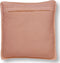 Dutch Decor BOWIE - Kussenhoes 45x45 cm - gewassen katoen 45x45 cm - Muted Clay - roze - met rits - zonder binnenkussen