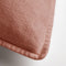 Dutch Decor BOWIE - Kussenhoes 45x45 cm - gewassen katoen 45x45 cm - Muted Clay - roze - met rits - zonder binnenkussen