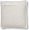 Dutch Decor BOWIE - Kussenhoes 45x45 cm - van gewassen katoen - Snow White - wit - met rits - zonder binnenkussen