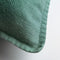 Dutch Decor BOWIE - Kussenhoes 45x45 cm - van gewassen katoen - Jadeite - lichtgroen - met rits - zonder binnenkussen