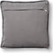 Dutch Decor BOWIE - Kussenhoes 45x45 cm - van gewassen katoen - Charcoal Gray - antraciet - met rits - zonder binnenkussen