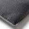 Dutch Decor BOWIE - Kussenhoes 45x45 cm - van gewassen katoen - Charcoal Gray - antraciet - met rits - zonder binnenkussen