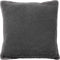 Dutch Decor BOWIE - Kussenhoes 45x45 cm - van gewassen katoen - Charcoal Gray - antraciet - met rits - zonder binnenkussen