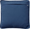 Dutch Decor BOWIE - Kussenhoes 45x45cm - van gewassen katoen - Insignia Blue - donkerblauw - met rits - zonder binnenkussen