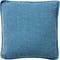 Dutch Decor BOWIE - Kussenhoes gewassen katoen 45x45 cm - Provincial Blue - lichtblauw - met rits - zonder binnenkussen