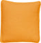 Dutch Decor BOWIE - Sierkussen 45x45 cm - van gewassen katoen - Golden Glow 45x45 cm - geel - Inclusief binnenkussen