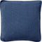 Dutch Decor BOWIE - Sierkussen 45x45 cm - van gewassen katoen - Insignia Blue - blauw - Inclusief binnenkussen