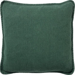 Dutch Decor BOWIE - Sierkussen 45x45 cm - van gewassen katoen - Mountain View - groen - Inclusief binnenkussen