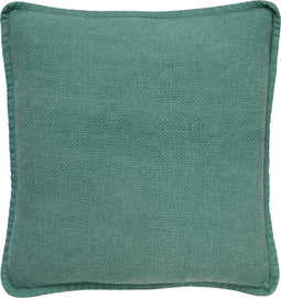 Dutch Decor BOWIE - Sierkussen 45x45 cm - van gewassen katoen - Sagebrush Green - groen - Inclusief binnenkussen