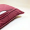 Dutch Decor BOWIE - Sierkussen van gewassen katoen Merlot 45x45 cm - rood - Inclusief binnenkussen