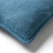 Dutch Decor BOWIE - Sierkussen van gewassen katoen Provincial Blue 45x45 cm - blauw - Inclusief binnenkussen