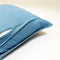 Dutch Decor BOWIE - Sierkussen van gewassen katoen Provincial Blue 45x45 cm - blauw - Inclusief binnenkussen