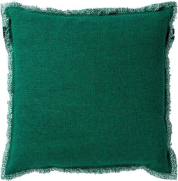 Dutch Decor BURTO - Kussenhoes 60x60 cm - gewassen katoen - Galapagos Green - groen - met rits - zonder binnenkussen