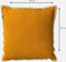 Dutch Decor BURTO - Kussenhoes 60x60 cm - gewassen katoen - Golden Glow - geel - met rits - zonder binnenkussen