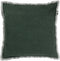 Dutch Decor BURTO - Kussenhoes 60x60 cm - gewassen katoen - Mountain View - donkergroen - met rits - zonder binnenkussen