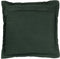 Dutch Decor BURTO - Kussenhoes 60x60 cm - gewassen katoen - Mountain View - donkergroen - met rits - zonder binnenkussen