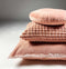Dutch Decor BURTO - Kussenhoes 60x60 cm - gewassen katoen - Muted Clay - roze - met rits - zonder binnenkussen