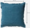 Dutch Decor BURTO - Kussenhoes 60x60 cm - gewassen katoen - Provincial Blue - lichtblauw - met rits - zonder binnenkussen