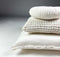 Dutch Decor BURTO - Kussenhoes van gewassen katoen Snow White 60x60 cm - wit - met rits - zonder binnenkussen