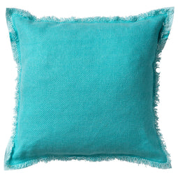 Dutch Decor - BURTO - Sierkussen van gewassen katoen Antigua Sand 60x60 cm - blauw