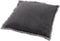 Dutch Decor BURTO - Sierkussen van gewassen katoen Charcoal Gray 60x60 cm - grijs - Inclusief binnenkussen