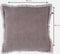 Dutch Decor BURTO - Sierkussen van gewassen katoen Driftwood 60x60 cm - taupe - Inclusief binnenkussen
