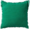 Dutch Decor BURTO - Sierkussen van gewassen katoen Emerald 60x60 cm - groen - Inclusief binnenkussen
