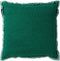 Dutch Decor BURTO - Sierkussen van gewassen katoen Galapagos Green 60x60 cm - groen - Inclusief binnenkussen