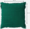 Dutch Decor BURTO - Sierkussen van gewassen katoen Galapagos Green 60x60 cm - groen - Inclusief binnenkussen