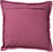 Dutch Decor BURTO - Sierkussen van gewassen katoen Heather Rose 60x60 cm - roze - Inclusief binnenkussen