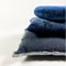 Dutch Decor BURTO - Sierkussen van gewassen katoen Insignia Blue 60x60 cm - blauw - Inclusief binnenkussen