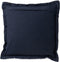 Dutch Decor BURTO - Sierkussen van gewassen katoen Insignia Blue 60x60 cm - blauw - Inclusief binnenkussen