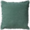 Dutch Decor BURTO - Sierkussen van gewassen katoen Jadeite 60x60 cm - groen - Inclusief binnenkussen