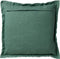 Dutch Decor BURTO - Sierkussen van gewassen katoen Jadeite 60x60 cm - groen - Inclusief binnenkussen