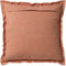 Dutch Decor BURTO - Sierkussen van gewassen katoen Muted Clay 45x45 cm - Inclusief binnenkussen