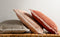 Dutch Decor BURTO - Sierkussen van gewassen katoen Potters Clay 45x45 cm - Inclusief binnenkussen