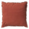 Dutch Decor - BURTO - Sierkussen van gewassen katoen Potters Clay 60x60 cm - oranje