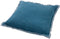 Dutch Decor BURTO - Sierkussen van gewassen katoen Provincial Blue 60x60 cm - blauw - Inclusief binnenkussen