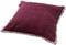 Dutch Decor BURTO - Sierkussen van gewassen katoen Red Plum 60x60 cm - roze - Inclusief binnenkussen