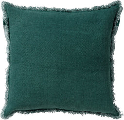 Dutch Decor BURTO - Sierkussen van gewassen katoen Sagebrush Green 60x60 cm - groen - Inclusief binnenkussen