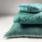 Dutch Decor BURTO - Sierkussen van gewassen katoen Sagebrush Green 60x60 cm - groen - Inclusief binnenkussen