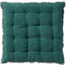 Dutch Decor - BURTO - Stoelkussen van gewassen katoen Sagebrush Green 40x40 cm - groen - Zitkussen