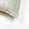 Dutch Decor CAITH - Kussenhoes 50x50 cm - 100% katoen velvet - Micro Chip - lichtgrijs - met rits - zonder binnenkussen